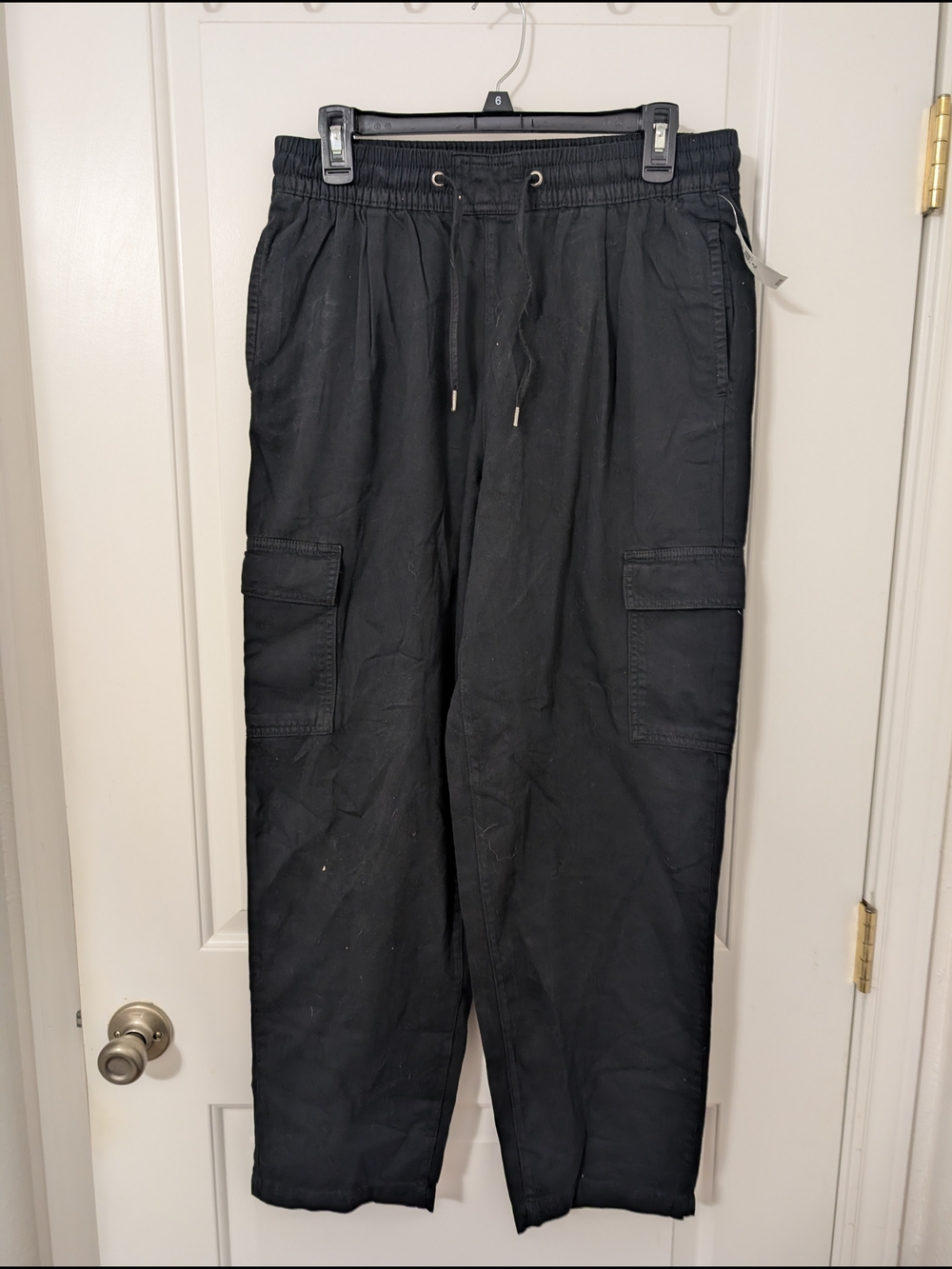 GAP Black Cargo Pants‎